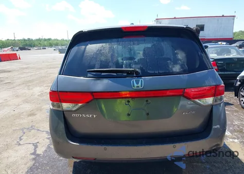 2014 Honda Odyssey Touring/Touring Elite z USA, uszkodzony, nr VIN 5FNRL5H97EB026053